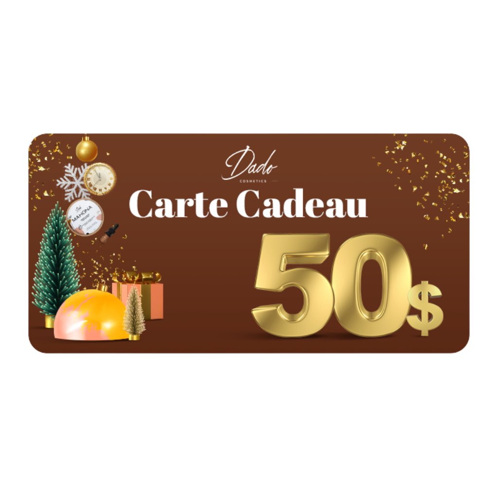 Carte - cadeau - Dado Cosmetics