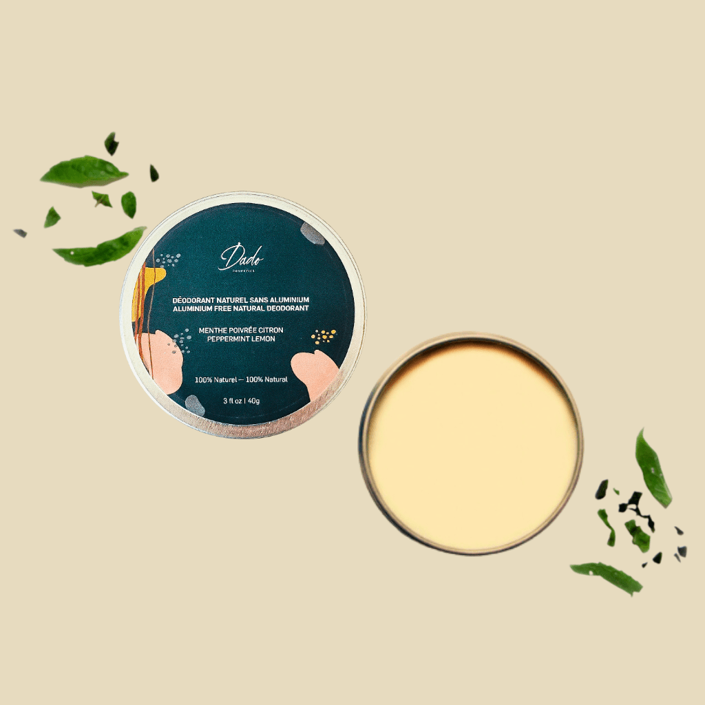 Déodorant naturel sans aluminium - Beurre de mangue bio - 4 senteurs - Dado Cosmetics