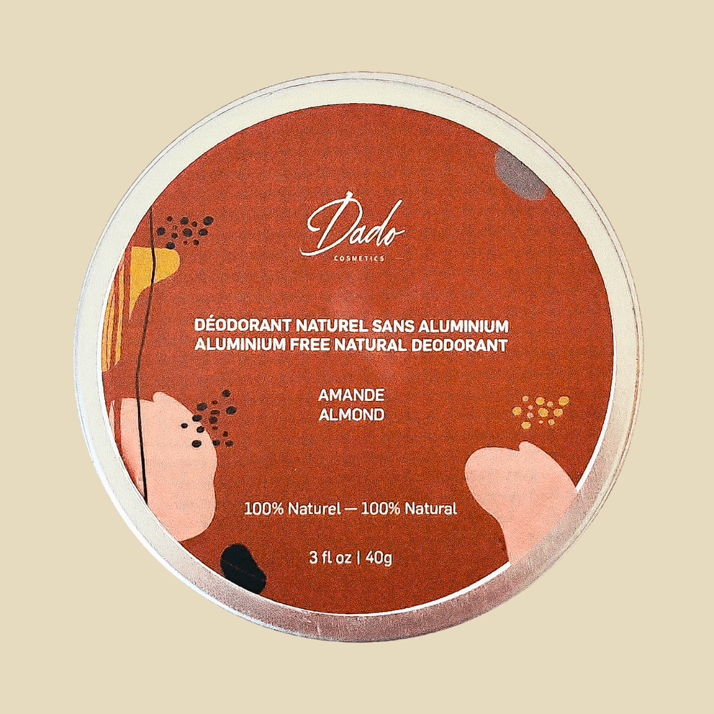 Déodorant naturel sans aluminium - Beurre de mangue bio - 4 senteurs - Dado Cosmetics