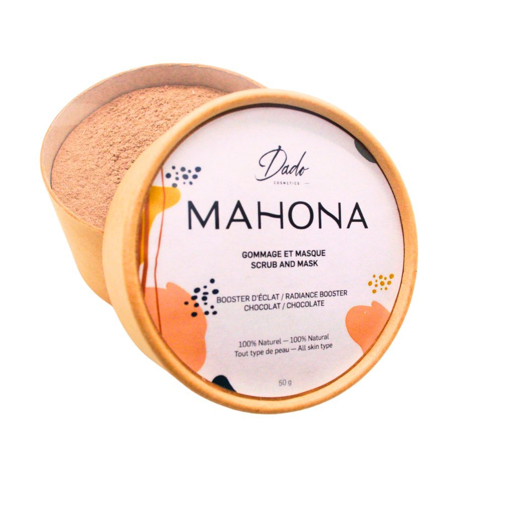 Gommage exfoliant et masque 2 - en - 1 Mahona – Soin naturel pour estomper les taches brunes - Dado Cosmetics