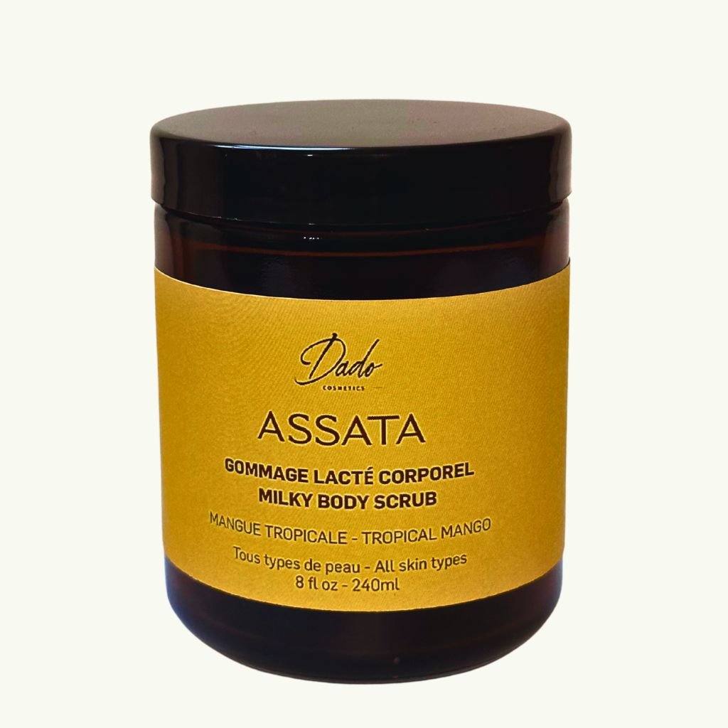 Gommage lacté corporel ASSATA - 240 ml - Dado Cosmetics
