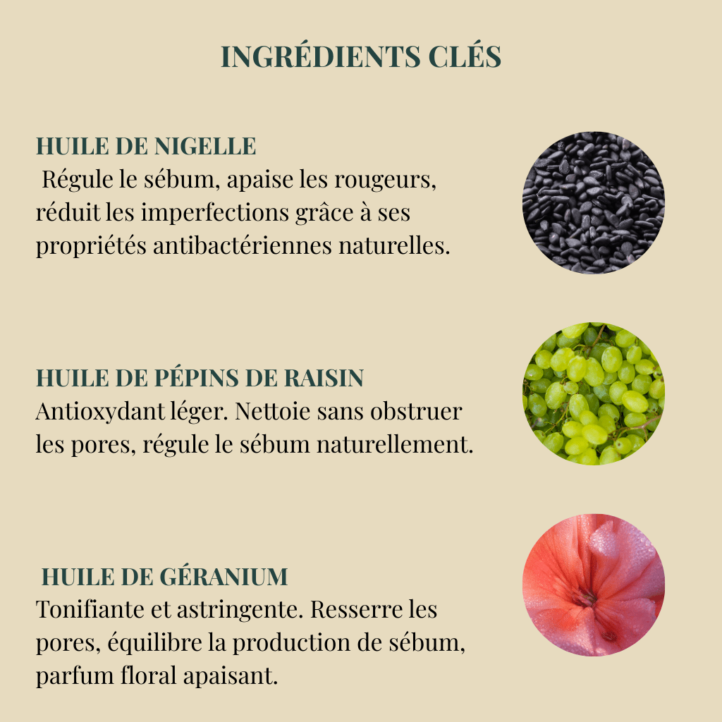 Huile AWA - Démaquille &amp; nettoie | Peau mixte sans gras - Dado Cosmetics