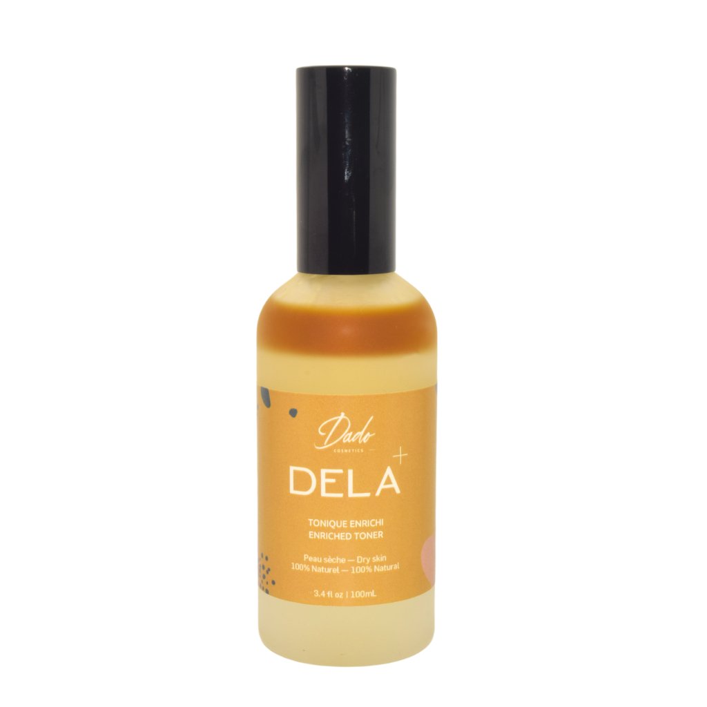 Lotion tonique enrichie Dela - Peau sèche - 100ml - Dado Cosmetics