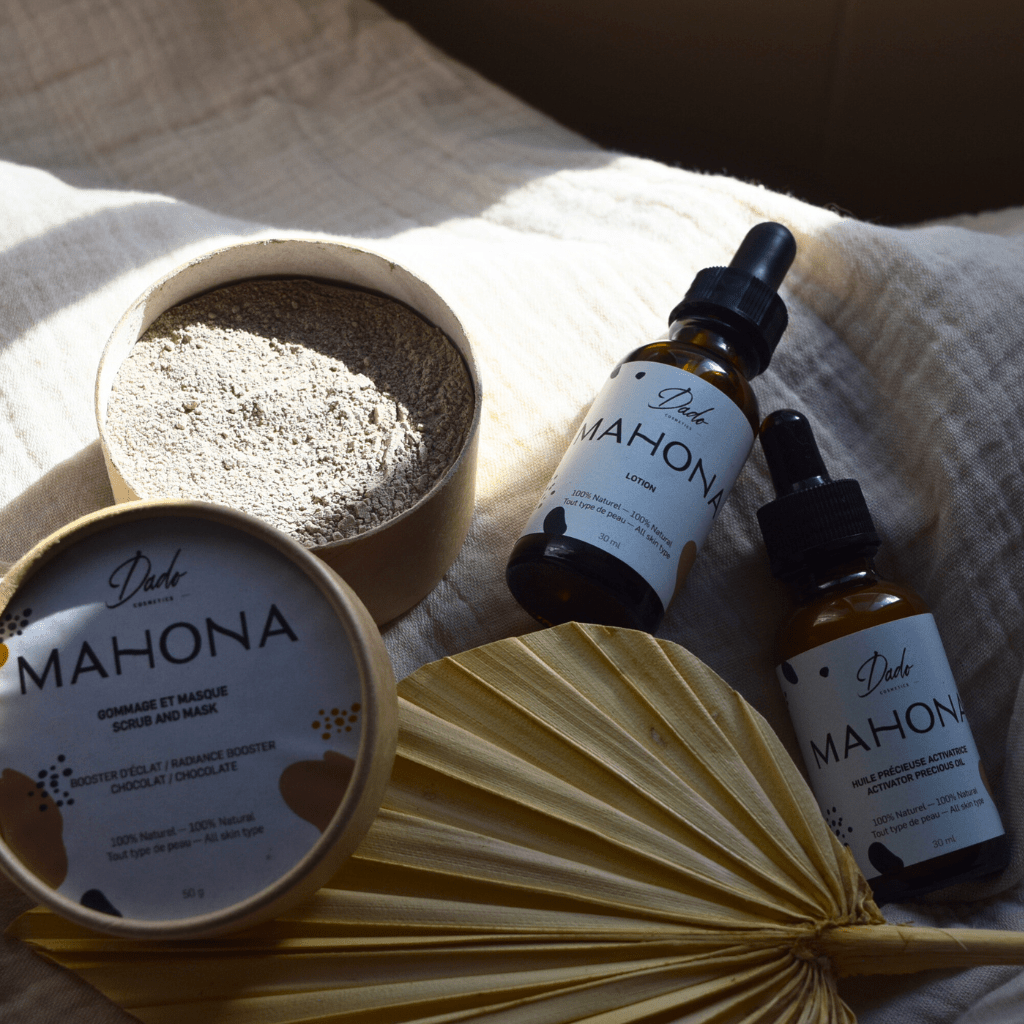 MAHONA - Gommage masque détox | Chocolat &amp; Argile Maroc - Dado Cosmetics