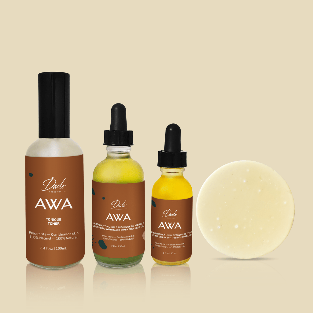 Soins naturels peau mixte | Rituel Awa - Dado Cosmetics