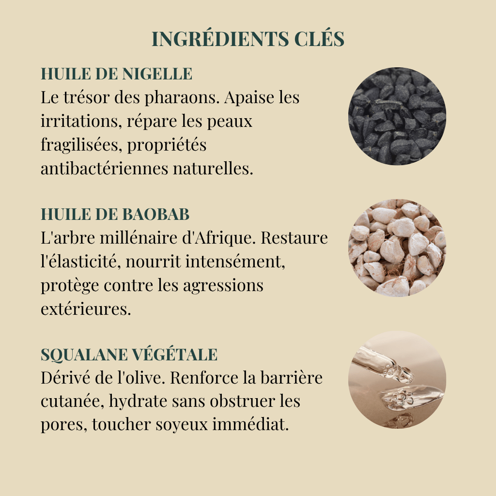 Soins naturels peau sèche - Rituel Dela - Dado Cosmetics